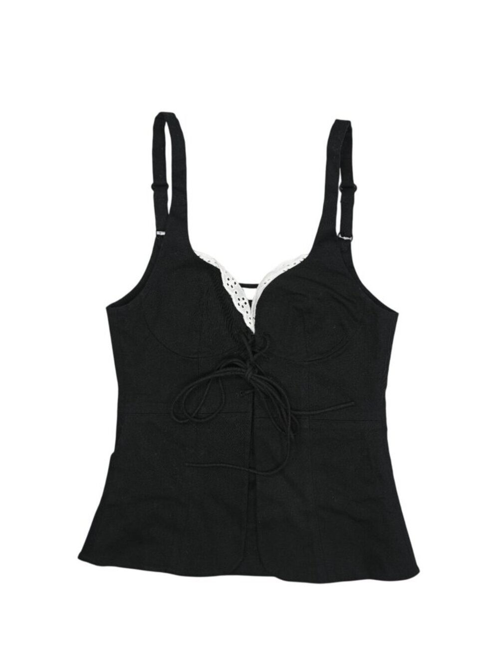 Kitteny Kaela Top in Black